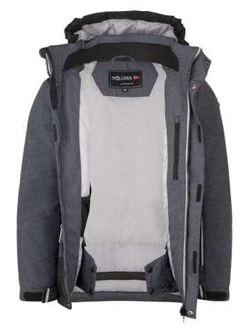 Trollkids Ski-/ Snowboardjacke "Norefjell" in Schwarz