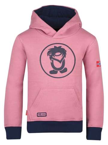 Trollkids Hoodie "Troll" in Rosa