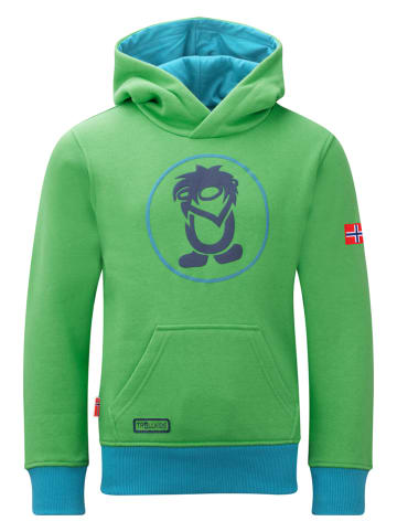 Trollkids Bluza "Troll" w kolorze zielonym