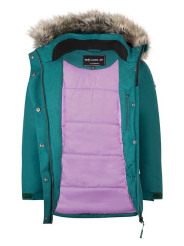 Trollkids Parka "Oslo XT" in Türkis