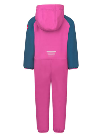 Trollkids Softshelloverall "Nordkapp" in Pink