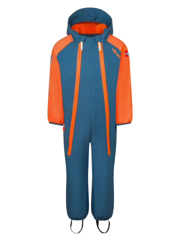 Trollkids Softshelloverall "Nordkapp" in Blau