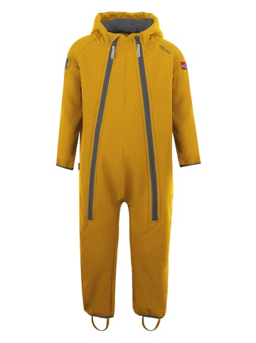 Trollkids Kombinezon softshellowy "Nordkapp" w kolorze żółtym