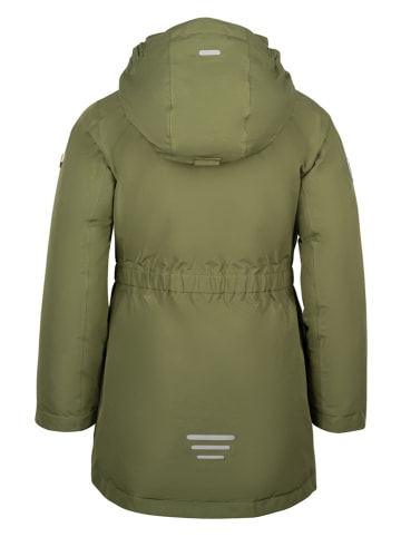 Trollkids Daunenmantel "Alesund" in Khaki
