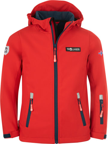 Trollkids Softshelljacke "Oslofjord" in Rot