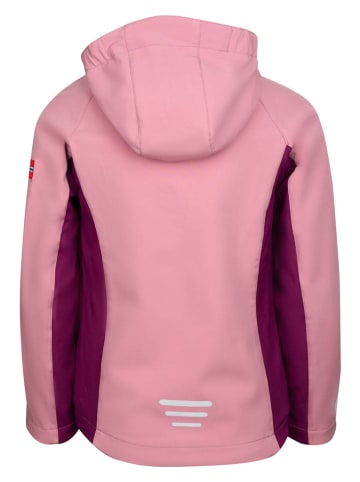 Trollkids Softshelljacke "Kristiansand" in Rosa