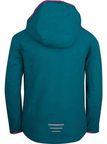 Trollkids Softshelljacke "Kvalvika" in Petrol