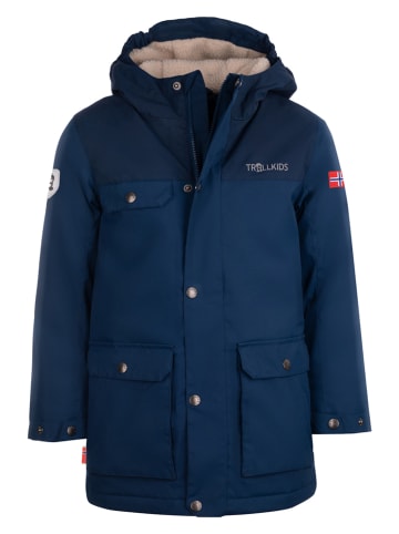 Trollkids Parka "Gudvangen" in Dunkelblau