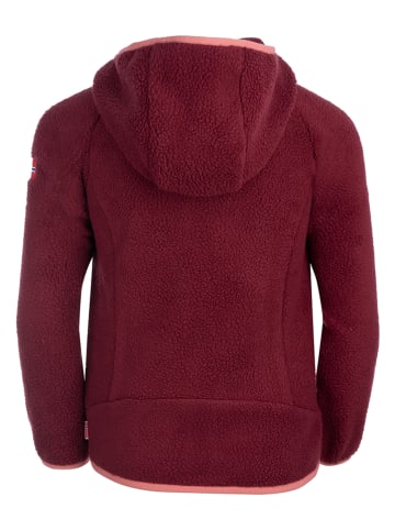 Trollkids Kurtka polarowa "Mandal" w kolorze czerwonym