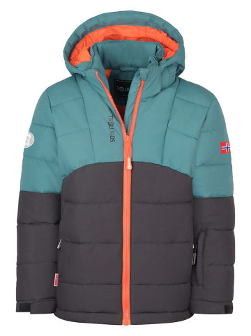 Trollkids Winterjacke "Gryllefjord" in Blau/ Schwarz