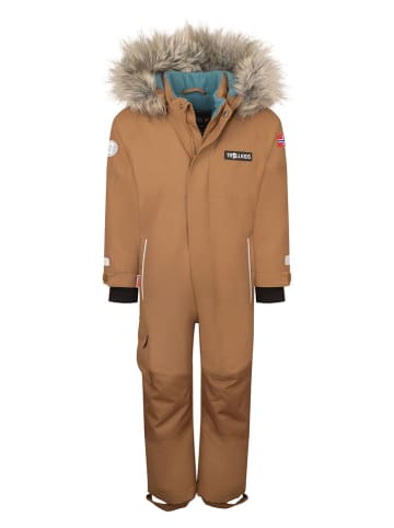 Trollkids Schneeanzug "Kirkenes" in Hellbraun