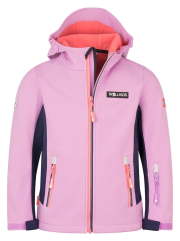 Trollkids Softshelljacke " Oslofjord" in Rosa