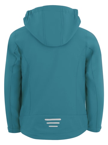 Trollkids Softshelljacke "Oslofjord" in Türkis