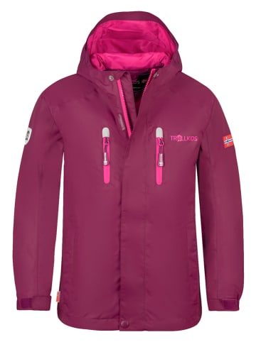 Trollkids Kurtka funkcyjna "Sognefjord Pro" w kolorze fioletowym