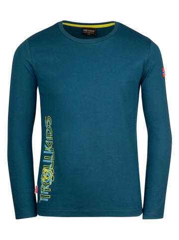 Trollkids Longsleeve "Stavanger" petrol