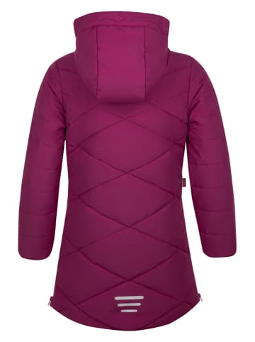 Trollkids Płaszcz zimowy "Bergen" w kolorze fioletowym