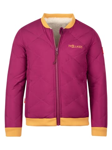 Trollkids Tussenjas "Hamar" paars/beige