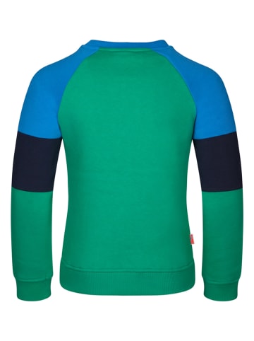 Trollkids Sweatshirt "Trollfjord" in Grün