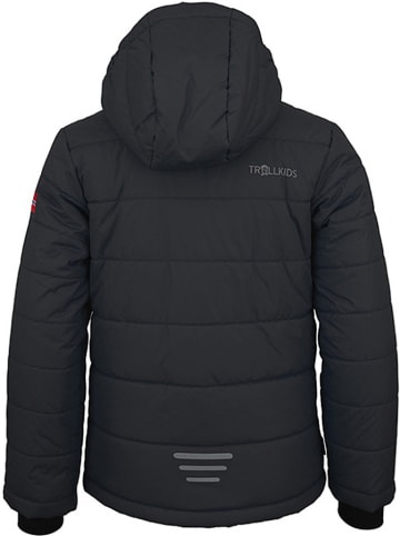 Trollkids Ski-/snowboardjas "Hemsedal" antraciet/blauw