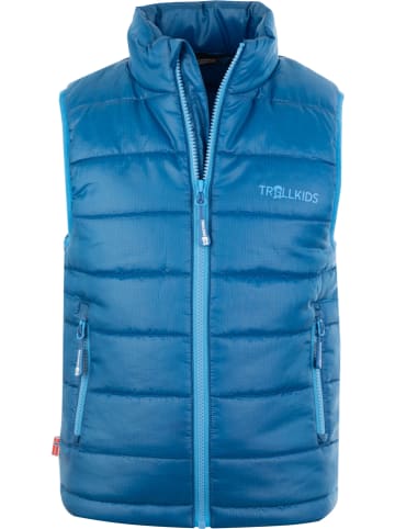 Trollkids Functionele bodywarmer "Trondheim" blauw