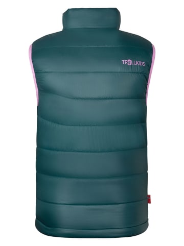 Trollkids Functionele bodywarmer "Trondheim" petrol
