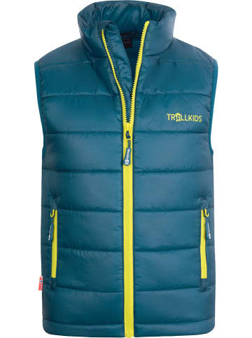 Trollkids Functionele bodywarmer "Trondheim" blauw