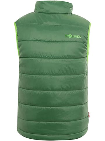 Trollkids Functionele bodywarmer "Trondheim" groen