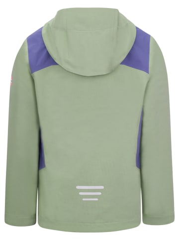 Trollkids Functionele jas "Gjende" groen/paars