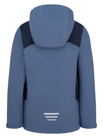Trollkids Funktionsjacke "Gjende" in Blau/ Dunkelblau