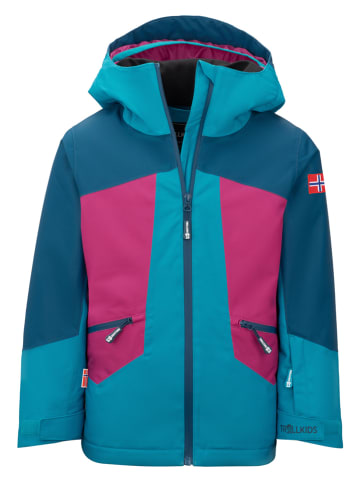 Trollkids Ski-/snowboardjas "Rauland" blauw