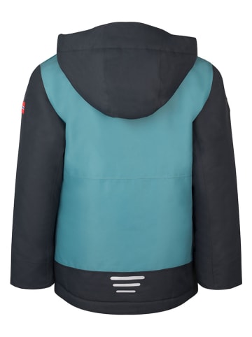 Trollkids Ski-/ Snowboardjacke "Rauland" in Blau/ Schwarz