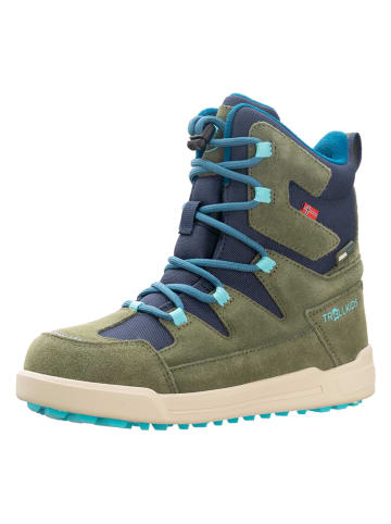Trollkids Winterboots "Finnmark" in Grün