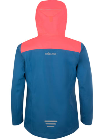 Trollkids Regenjacke "Bergen" in Blau