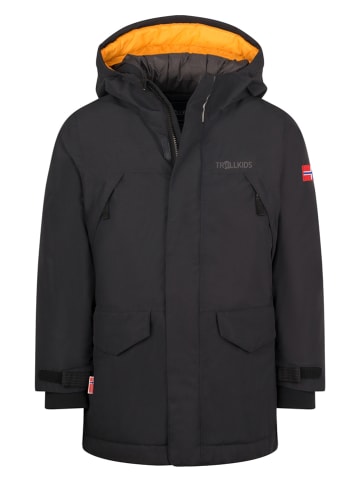 Trollkids Parka "Harstad" w kolorze czarnym