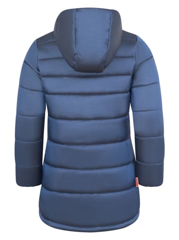 Trollkids Doorgestikte mantel "Trondheim" blauw