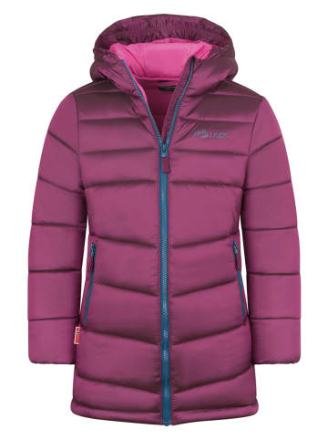 Trollkids Doorgestikte mantel "Trondheim" paars