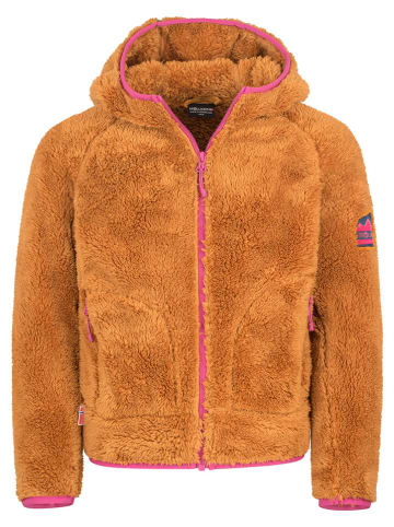 Trollkids Fleecejacke "Borgund" in Hellbraun