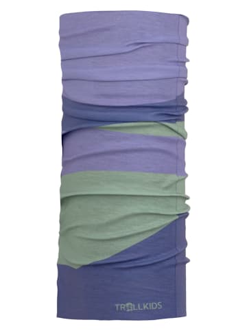Trollkids Colsjaal "Coastal Sunset" paars/groen