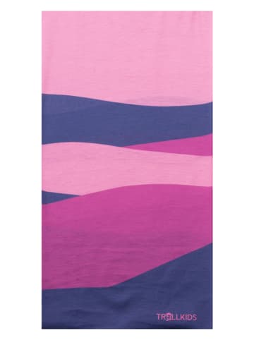 Trollkids Colsjaal "Coastal Sunset" paars/lichtroze