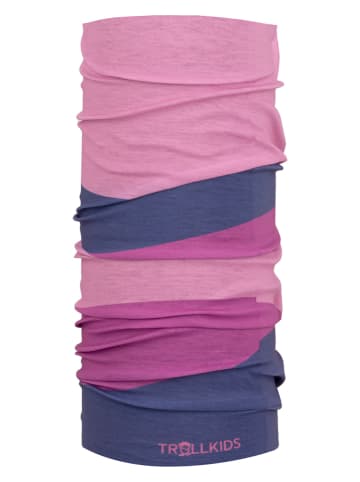 Trollkids Colsjaal "Coastal Sunset" paars/lichtroze