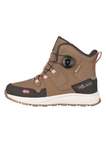 Trollkids Winterboots "Bergen"  in Hellbraun