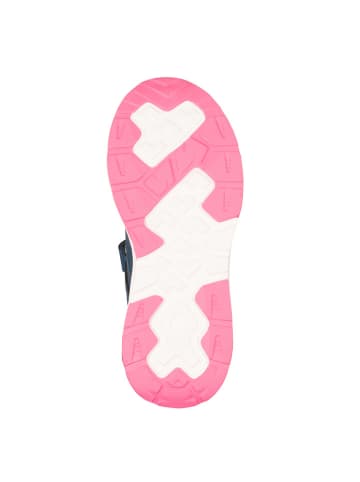 Trollkids Sneakers "Borgund" in Dunkelblau/ Rosa