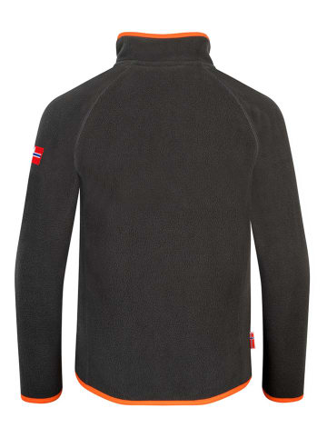 Trollkids Fleecepullover "Nordland" in Schwarz