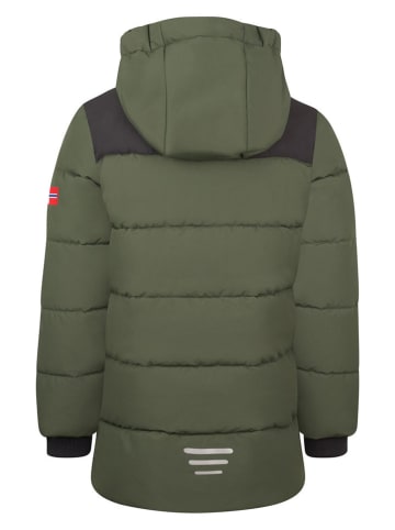 Trollkids Parka "Torsvag" w kolorze khaki