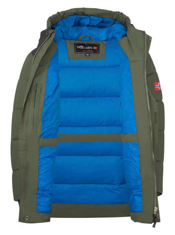 Trollkids Parka "Torsvag" w kolorze khaki