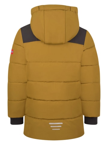 Trollkids Parka "Torsvag" in Hellbraun
