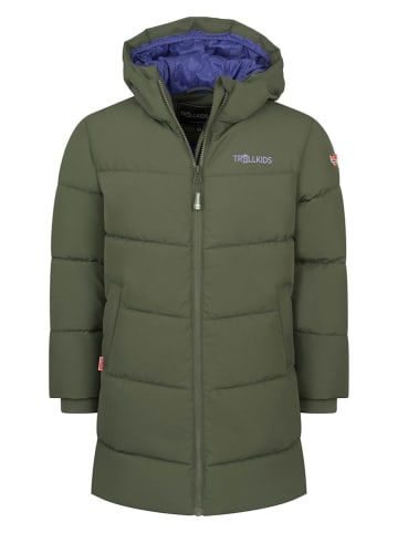 Trollkids Wintermantel  "Aurland XT" in Khaki