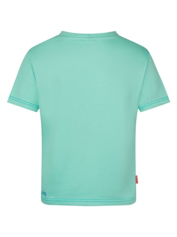Trollkids Shirt "Falketind T" in Türkis