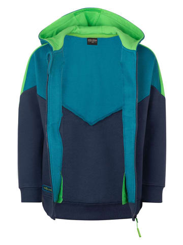 Trollkids Sweatjacke "Flekkefjord" in Blau