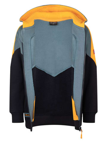 Trollkids Sweatjacke "Flekkefjord" in Schwarz